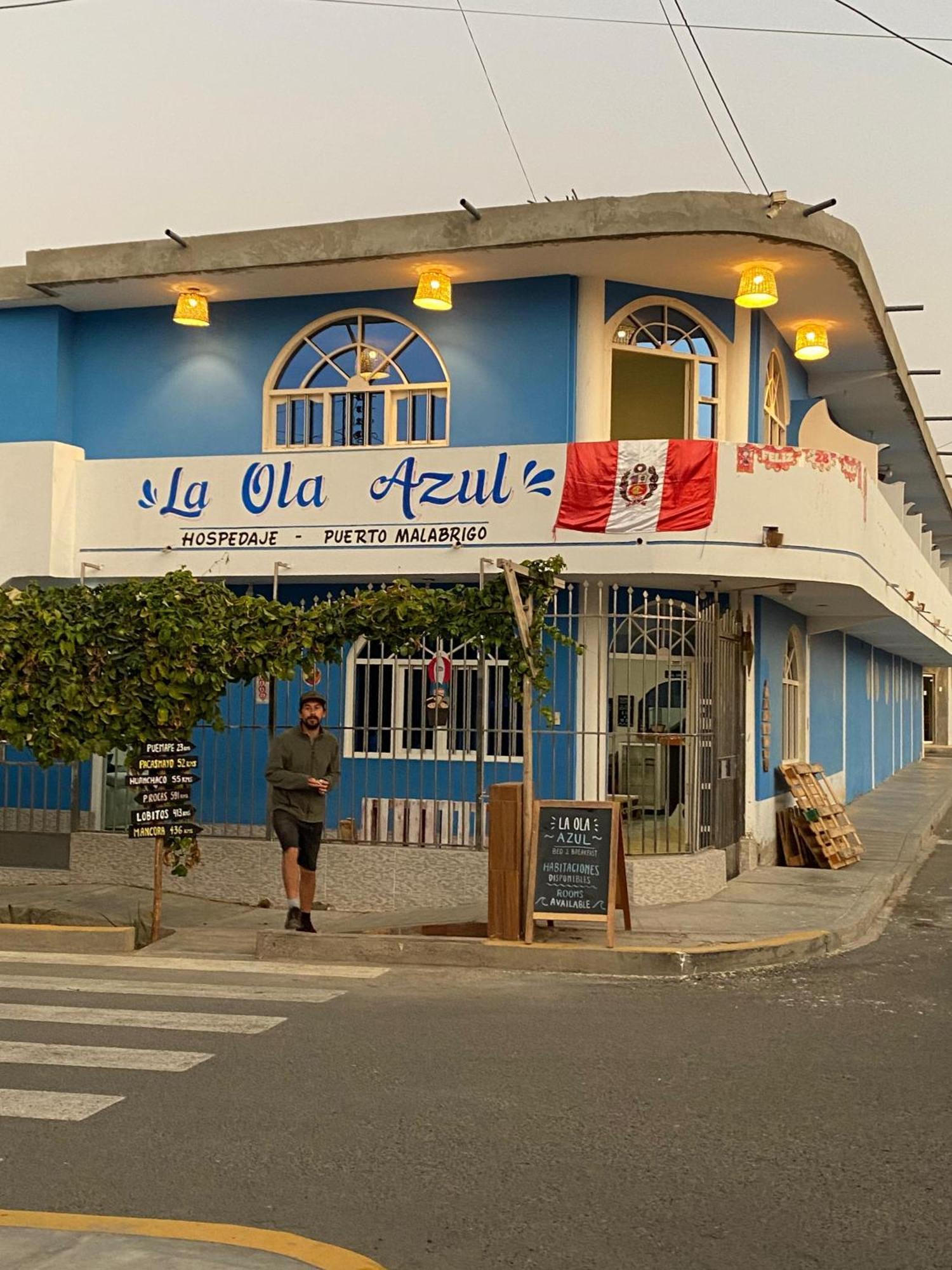 Hospedaje La Ola Azul Puerto Chicama Zewnętrze zdjęcie